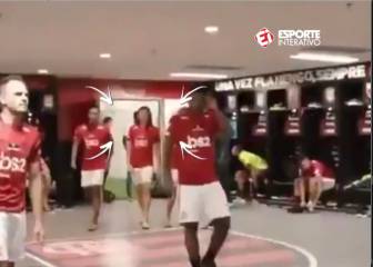 El gesto de Filipe que aprendió en el Atleti y con el que se ha ganado para siempre a los 35M de fans del Flamengo