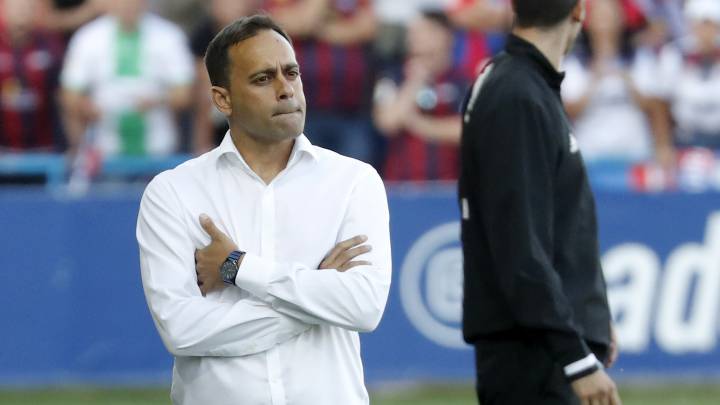 Fran Fernández, técnico del Alcorcón.