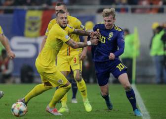 Suecia sella su pase en un serio partido contra Rumanía