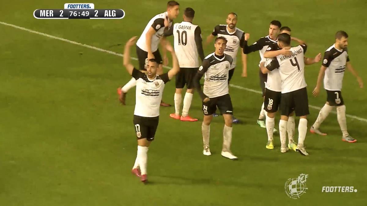 Resumen y goles del Mérida vs Algeciras de Segunda B - AS