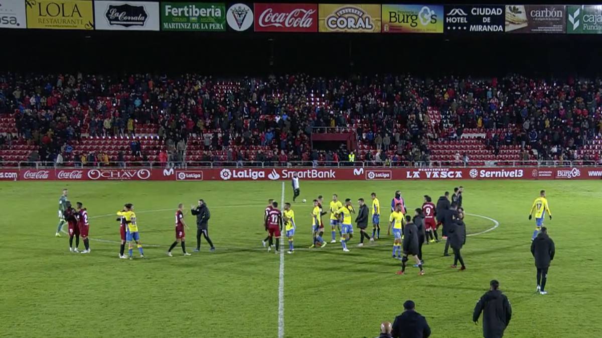 Resumen y goles del Mirandés vs. Las Palmas de la Liga Smartbank - AS