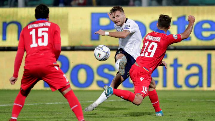 Italia cierra su 2019 perfecto con un histórico 9-1 a Armenia