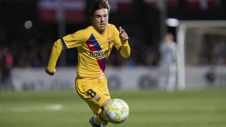 Barcelona want to loan out Riqui Puig