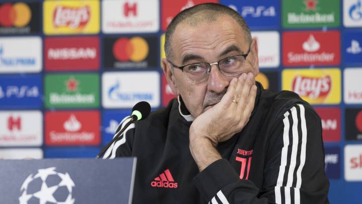 Sarri: "¿Cristiano, enfadado? Me da igual, he visto más así"