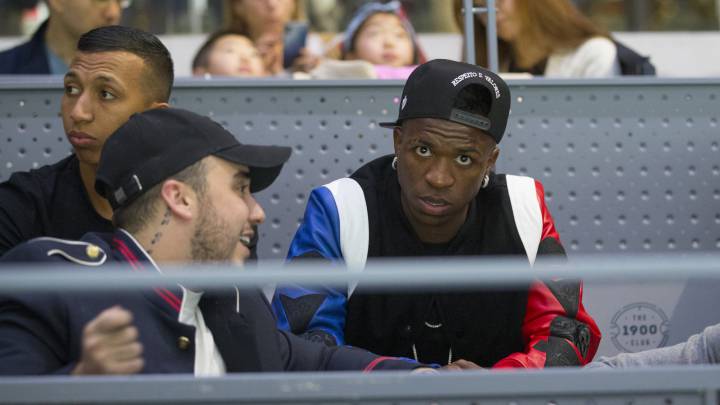 Vinícius tiene que conformarse con un papel secundario