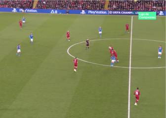 La evidencia de la jerarquía de Van Dijk: la jugada que pudo dejar sin Champions al Liverpool