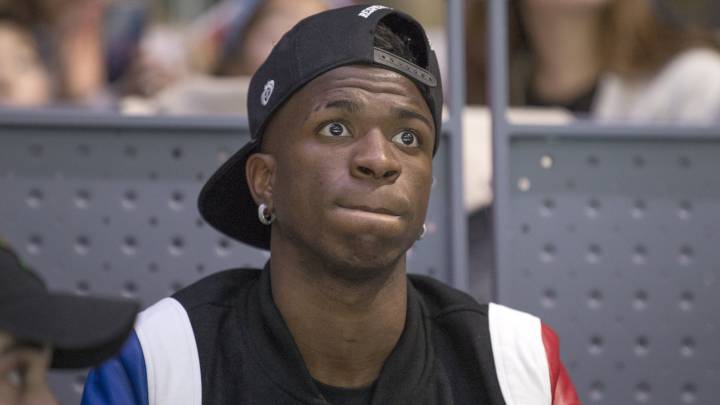 Vinicius sólo ha jugado el 9%\r\nde los minutos este mes...