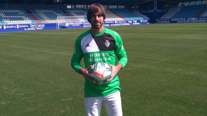 José Antonio Caro, el día de su presentación.
