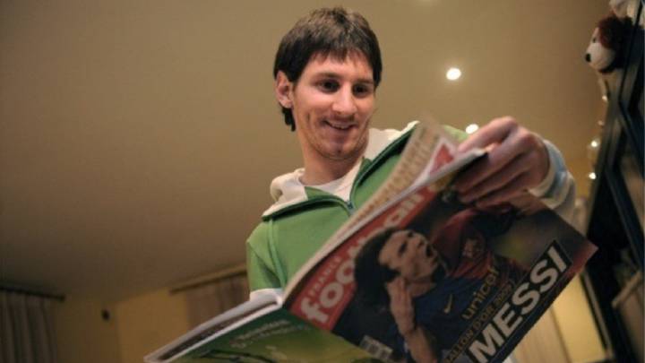 Diez años del primer Balón de Oro de Messi