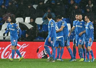 El Getafe fue una apisonadora en la segunda mitad