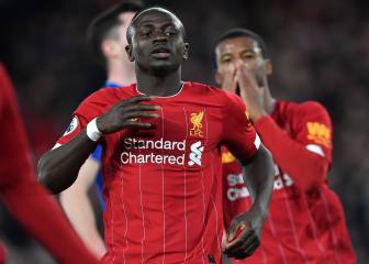 Mané deslumbra en el once de la jornada 15 en la Premier League
