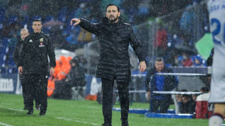 Bordalás: "Debemos tener los pies en el suelo"