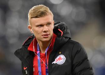 Solskjaer viajó a Salzburgo para convencer a Haaland