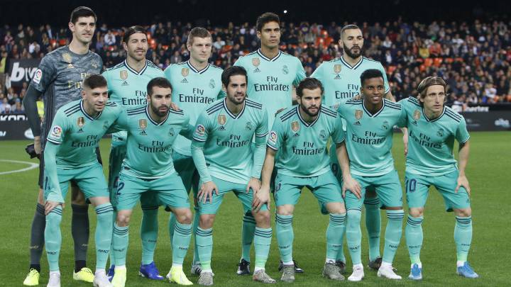 1X1 del Madrid: Courtois fue decisivo en las dos áreas