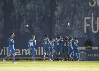 Al Fuenlabrada se le escapa otra gesta en el minuto 94