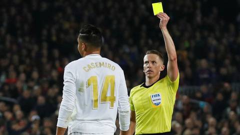 Casemiro, la única víctima del clásico