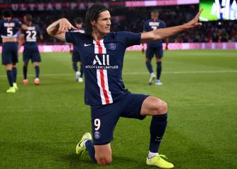 Cavani, 300 goles en la década: más que Costa y Morata juntos