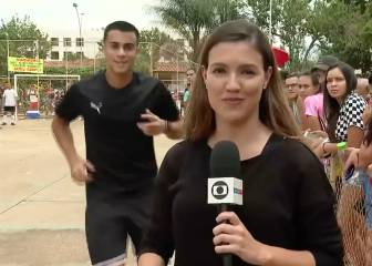 El Madrid interesado y Reinier se gana a Brasil con este gesto con una reportera