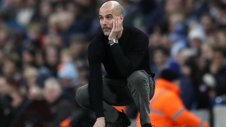 Guardiola: "No es realista pensar en ganar la Premier"