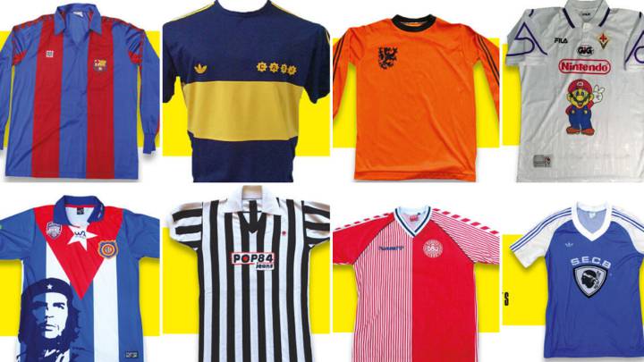 Las 50 camisetas más bonitas de la historia del fútbol