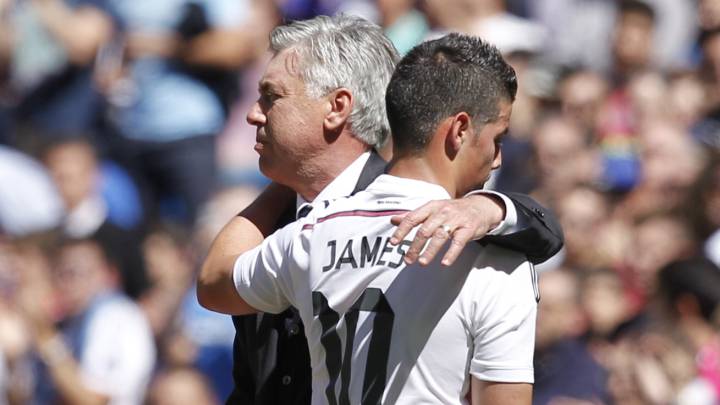 Real Madrid Ancelotti Eyes James Rodriguez Reunion For Everton Revival As Com
