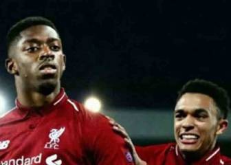Dembélé: da un 'like' a un montaje suyo con la camiseta del Liverpool en el trágico 4-0