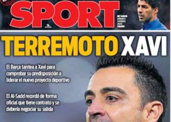Valverde-Xavi, ahora o junio, en la prensa de Barcelona