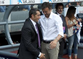 Luis Enrique apoya a Valverde: "Empatizo con él. Está haciendo un buen trabajo en el Barça"