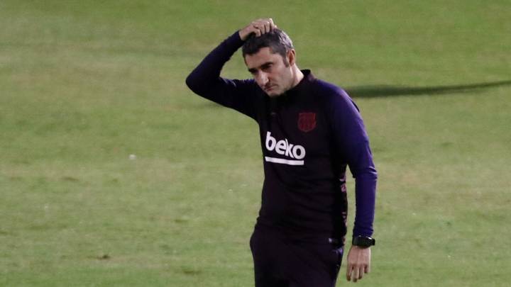 Valverde ya está en la Ciutat Esportiva Joan Gamper