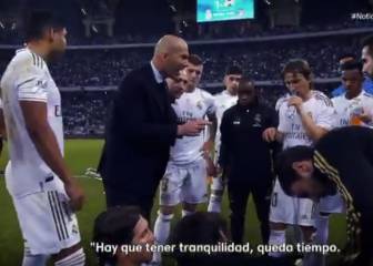 Definitivamente es especial: la charla de Zidane a los suyos antes de la prórroga