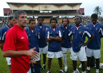 When Quique Setién coached Equatorial Guinea