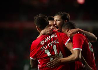 Benfica remonta con dos goles de Seferovic y pasa a semis de Copa