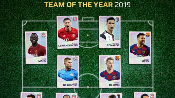 UEFA 'team of the year' includes Messi 