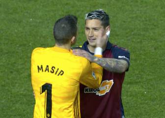 Osasuna y Valladolid empatan en un partido plagado de ocasiones