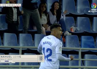 Nahuel le da una victoria de oro al Tenerife en el Heliodoro