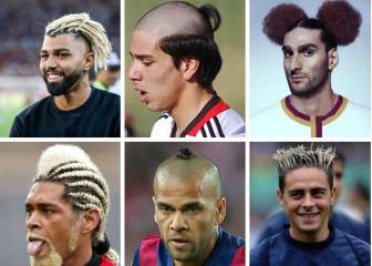 Ideas para la cuarentena: los peinados más extravagantes de los futbolistas