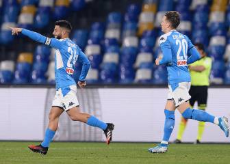 El Nápoles sobrevive a la racha del Lazio y pasa a semifinales
