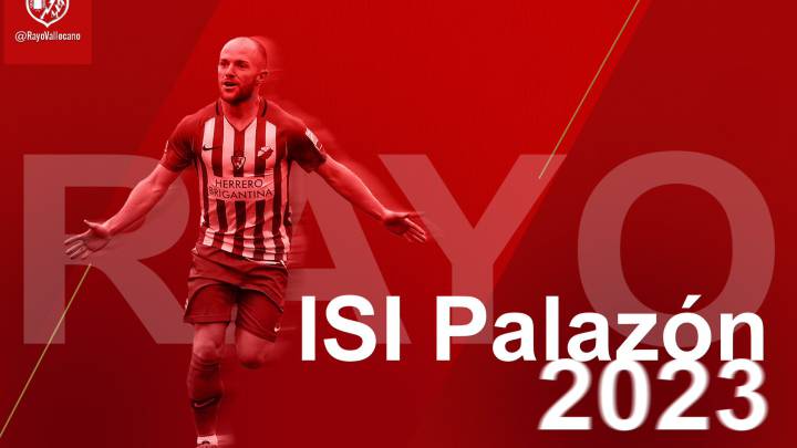 Oficial: Isi Palazón firma con el Rayo hasta 2023