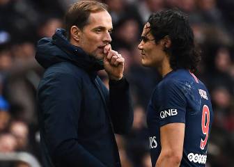 Cavani, ya recuperado, no viaja a Lille y Tuchel le ve más fuera: 