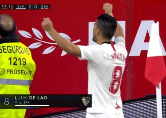 El Sevilla despacha al Granada en la primera media hora