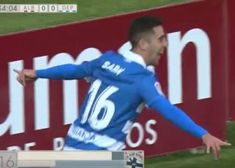 Dani Giménez y la suerte de Sabin sacan al Depor del abismo