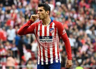 Morata, un año como atlético