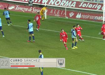 El Numancia empata ante el Almería gracias al VAR