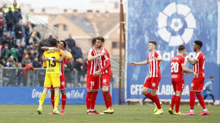 El Girona por fin sale del descenso… a domicilio