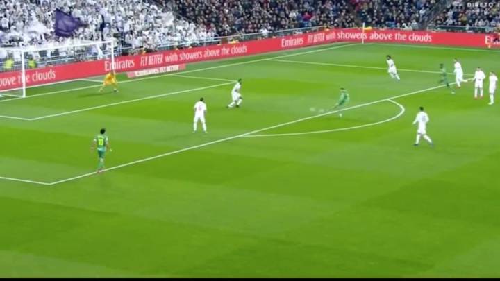 Le dejó muy claro al Bernabéu que tiene un don gigante: el gol de Odegaard tirando dos caños