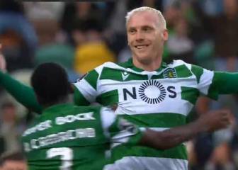 De una violenta falta de Pepe a Mathieu en el gol de su carrera