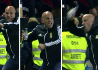 El tremebundo enfado del entrenador del Oviedo que hizo alucinar a Vallecas