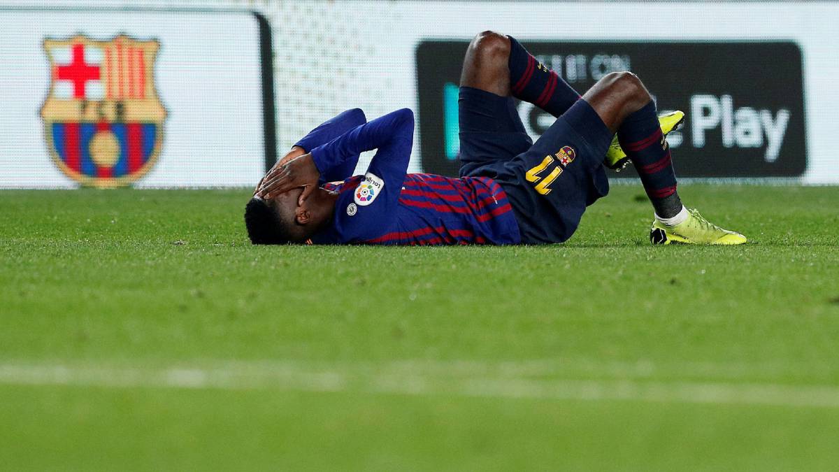 Dembélé injury Barcelona star's "best years yet to come" says