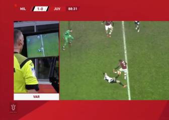 Cristiano provoca un penalti al 89' con una chilena