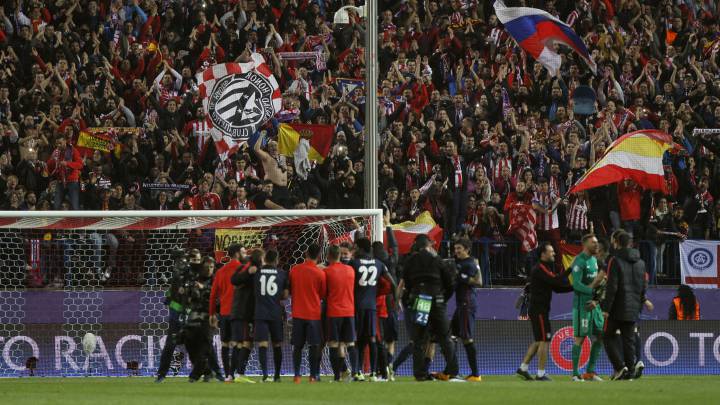 El Atlético se crece ante su público en las grandes noches